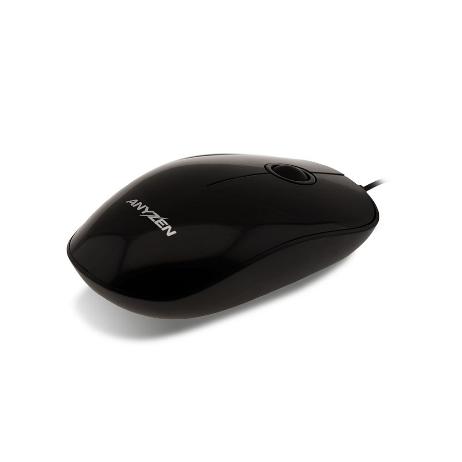 ANYZEN M200 유선 무소음 마우스 (블랙)_이미지