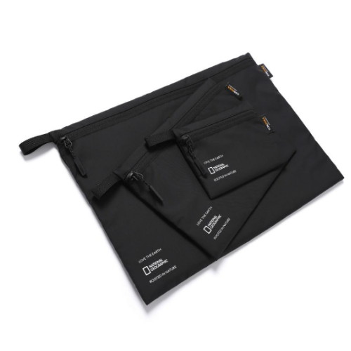 내셔널지오그래픽 네이쳐 3PACK 파우치 N253AAC550 BLACK_이미지