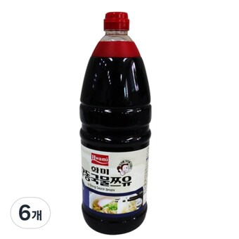 화미 우동 국물 <b>쯔유</b> 15배 2kg 6개