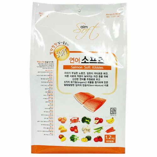 대한사료 에임 소프트 연어 홀리스틱 1.2kg (1개)_이미지