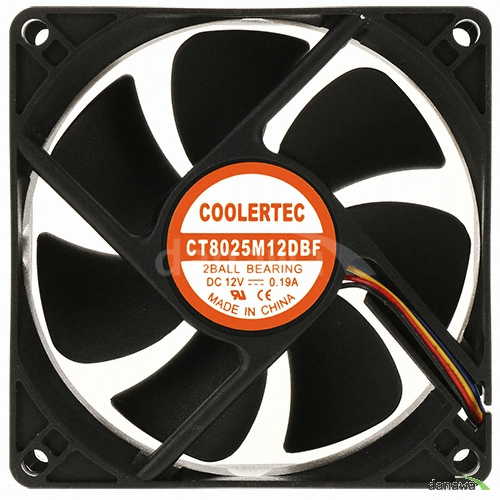 COOLERTEC CT-8025M12DBF-4P