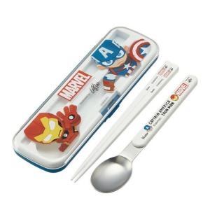 마블 아이언맨 캡틴 수저 세트