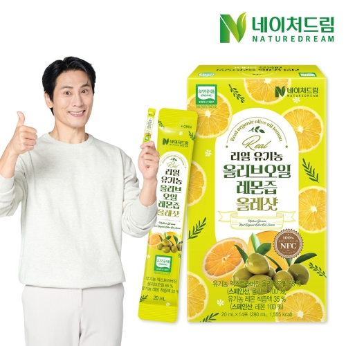 유기농 올리브오일 레몬즙 올레샷 280ml(20mlx14입)