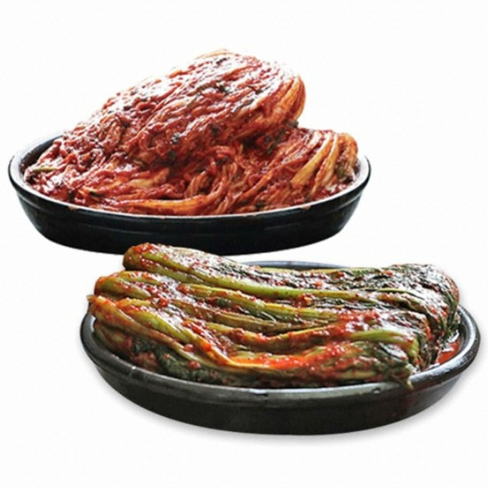 도미솔식품 도미솔 포기김치 3kg+갓김치 2kg (1개)