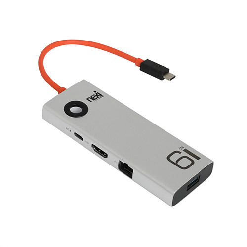 리버네트워크 NEXI NX-U31M6-TOUCH (6포트/USB 3.0 Type C)