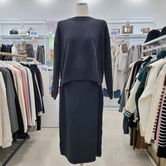 미센스 니트스커트 MB2ZKSM608Z