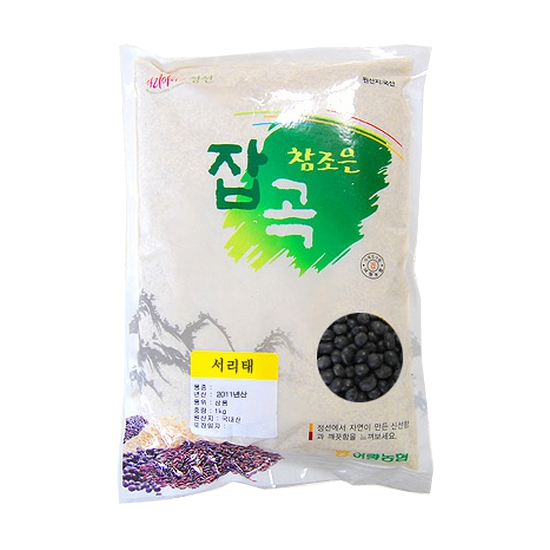여량농협 참조은 서리태 1kg (4개)