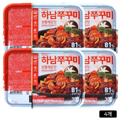주현푸드 하남쭈꾸미 보통매운맛 300g (4개)_이미지