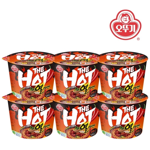 오뚜기 더 핫 열라면 105g (6개)