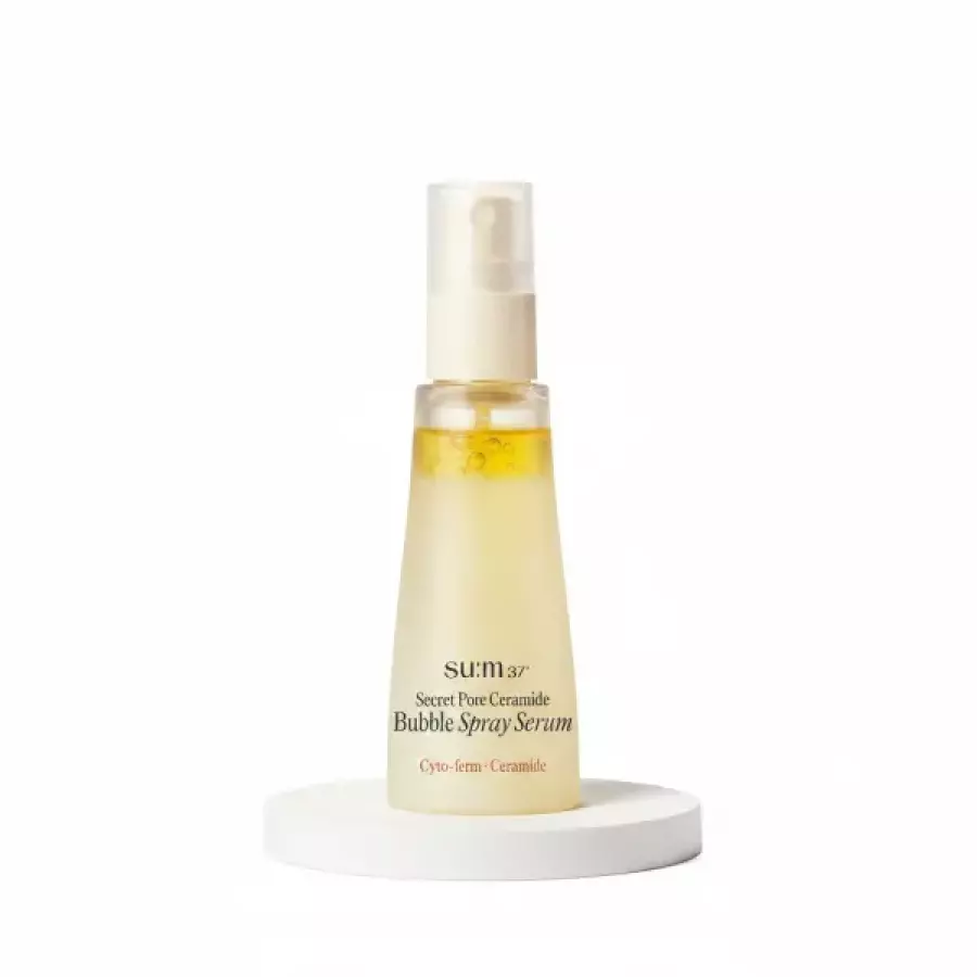 숨37도 시크릿 모공 세라마이드 버블 오일 에센스 미스트 60ml (1개)_이미지