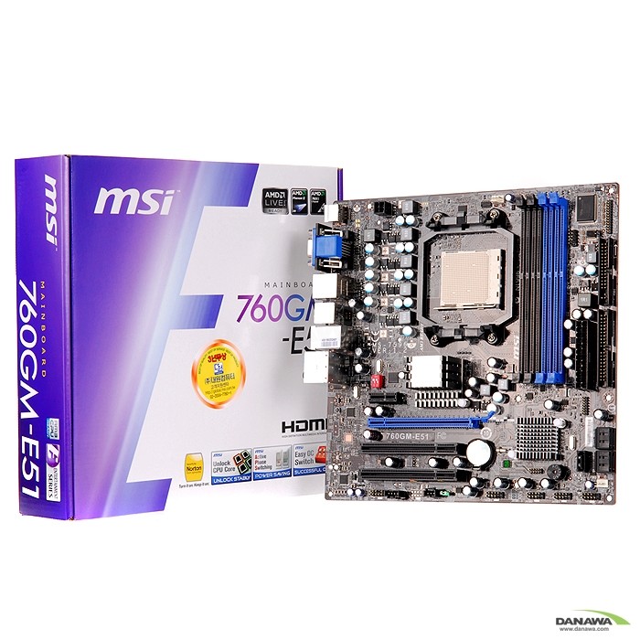 MSI 760GM-E51 대원_이미지