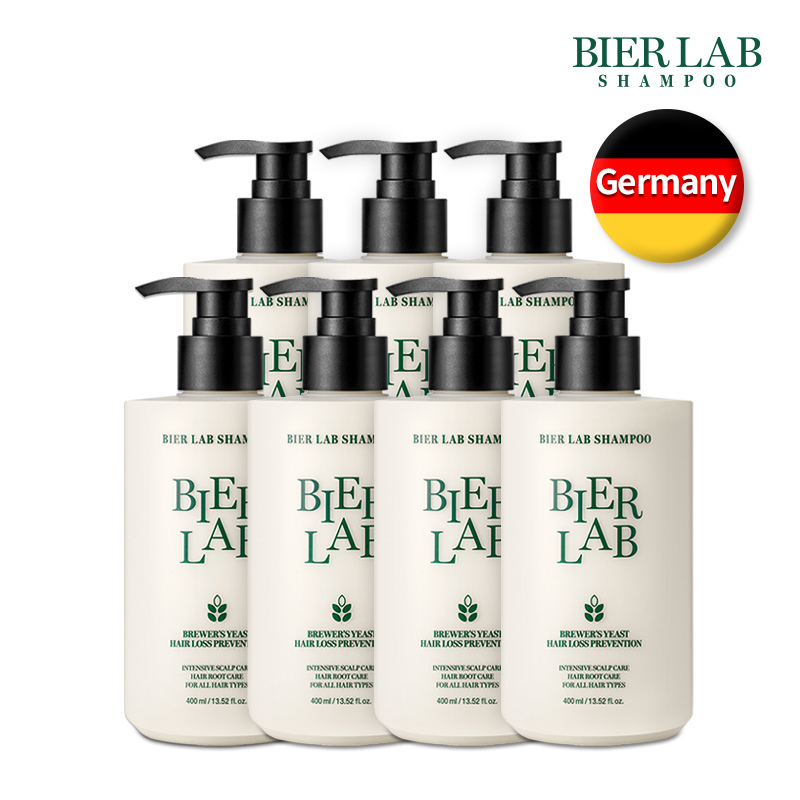 비어랩 독일 맥주효모 탈모샴푸 400ml (7개)_이미지