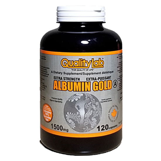 퀄리티랩 알부민 골드 120캡슐 (해외)