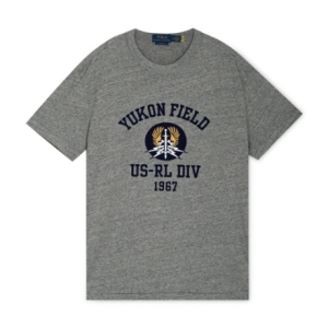 폴로랄프로렌 남성 유콘 필드 헤더그레이 반팔티_710936348 001_이미지