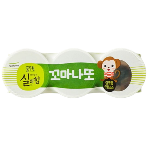 풀무원 살아있는 실의힘 꼬마나또 김조림간장소스 89.7g (1개)_이미지
