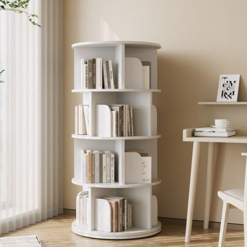 KURUA 회전형 4단 책장 450이미지입니다. 누르면 해당 게시물로 새창이동합니다.