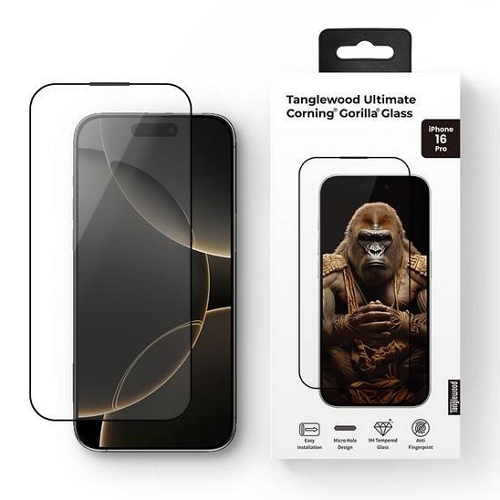 비제바노 탱글우드 아이폰16 플러스 얼티밋 코닝 고릴라 글라스 보호필름 (액정 1매)_이미지