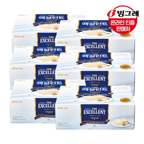 빙그레 엑설런트 6박스 프리미엄 아이스크림_이미지