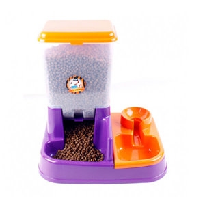  토이거 반자동 급식기 급수기 애견급식기