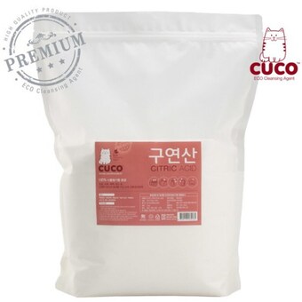 CUCO <b>구연산</b> 프리미엄 5kg