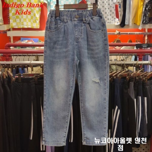 인디고뱅크키즈 인디고키즈 부들부들 베기핏 데님팬츠 IKTJ22804_NC백화점_이미지