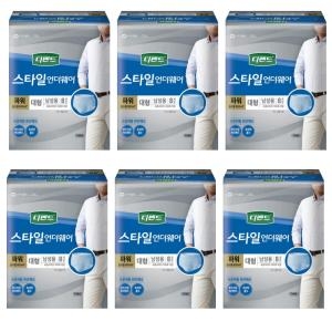 유한킴벌리 디펜드 스타일 언더웨어 파워 남성용 대형 16개 (3팩(48개))