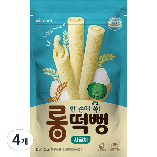 아이배냇 롱떡뻥 시금치 30g (4개)_이미지