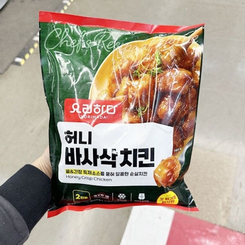 롯데마트 요리하다 허니 바사삭 치킨 375g (1개)_이미지