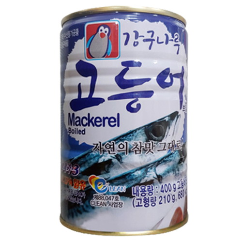 펭귄 강구나루 고등어 400g