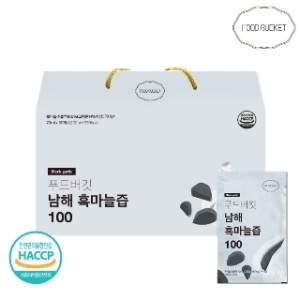 푸드버킷 남해 흑마늘즙 100 70ml 30포