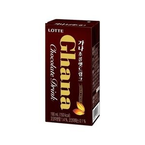 파스퇴르 가나 초콜렛 드링크 190ml (5개)_이미지