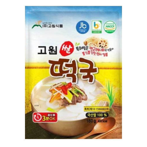 고원식품 사골 쌀떡국 183g (20개)