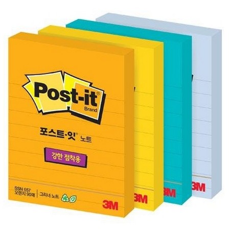 포스트잇 슈퍼스티키 그리너노트 라인 SSN RC-657