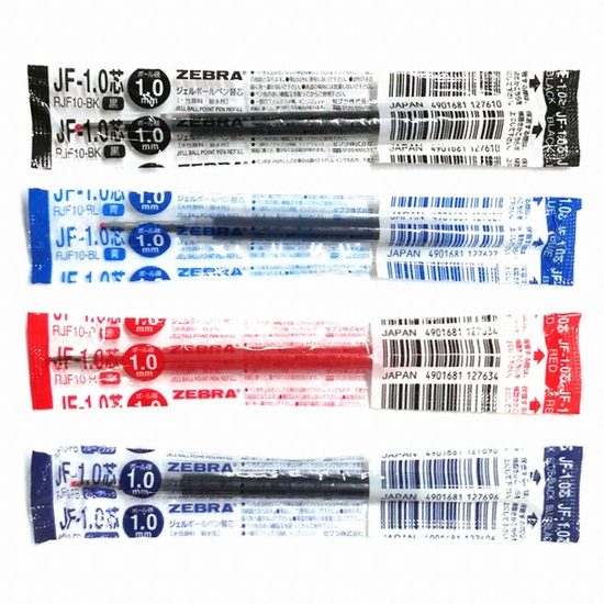 제브라 사라사 클립 JF 단색 리필심 1.0mm (1개)_이미지
