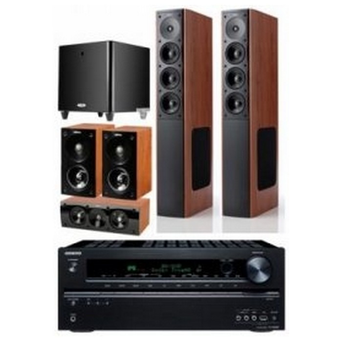 야모 S608 5.1채널 + 온쿄 AV리시버 (TX-NR509, DSWpro440)