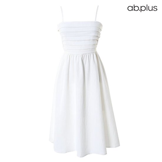 SG세계물산 에이비플러스 슬리브리스 숄더끈 디테일 원피스 LSY2MO38A