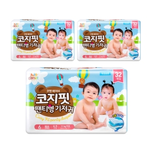 코멧 베이비 코지핏 팬티 점보형 공용 (96매)_이미지