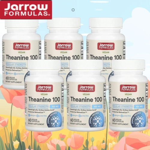 자로우포뮬러스 테아닌 100mg 60캡슐 (6개)