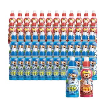 팔도 <b>뽀로로</b> 밀크 235ml x 24개 + 딸기 235ml x 24개