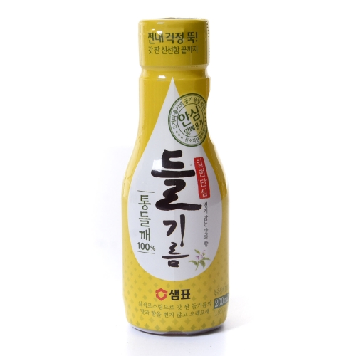  샘표 통들깨 들기름 200ml [1개]