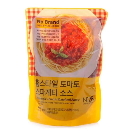 노브랜드 홈스타일 토마토 스파게티 소스 400g이미지입니다. 누르면 해당 게시물로 새창이동합니다.