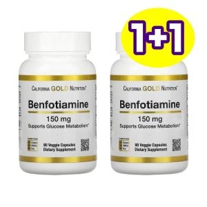 캘리포니아골드뉴트리션 벤포티아민 150mg 90캡슐 (2개)_이미지