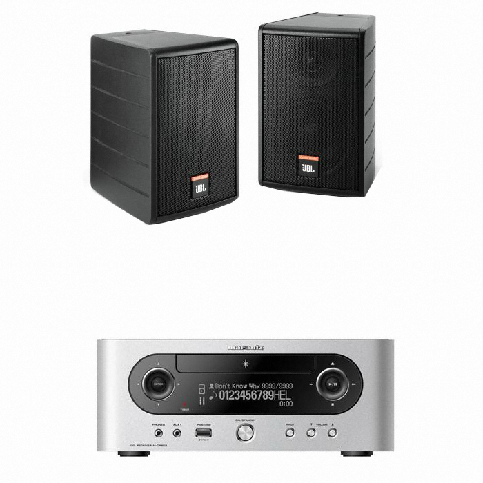 M-CR503 + JBL Control 1 Xtreme