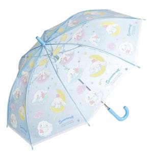 산리오 시나모롤 별하늘 아동용 투명 우산 55cm 631818 일