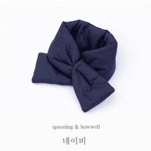 스푸닝 웜 패딩 목도리