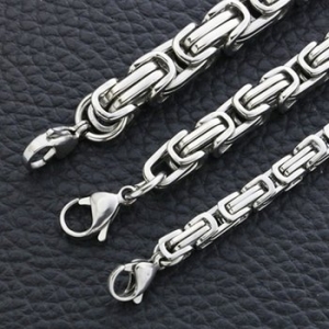 써지컬스틸 막시무스체인 남녀공용 팔찌 4mm WFHN6MR_이미지