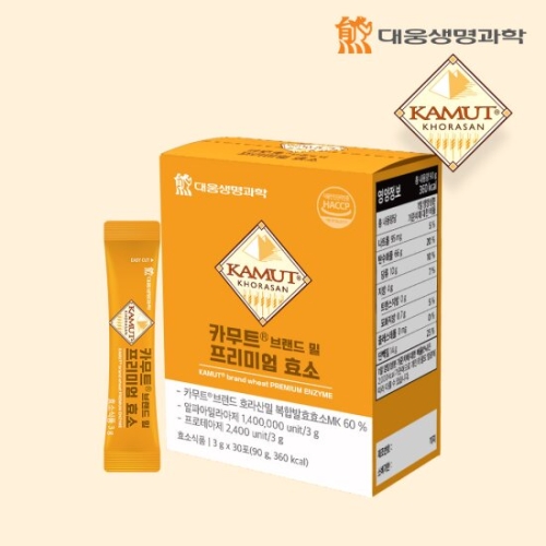 카무트R 브랜드 밀 프리미엄 효소 30포