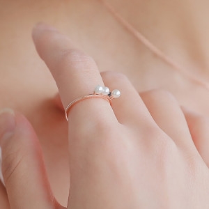 헤스티아 핸드메이드+쇼핑백/Fortuna/ Harley 925 Silver Ring RR-60208