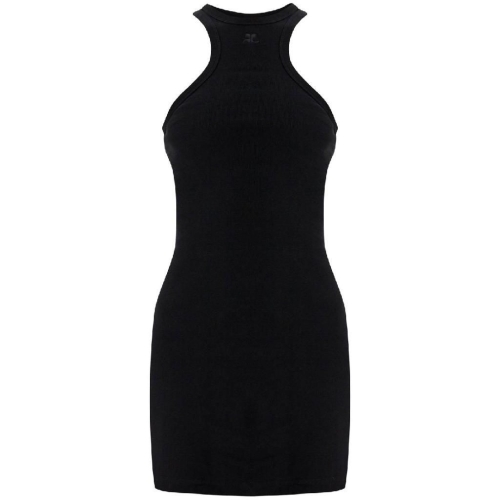 꾸레쥬 쿠레쥬 숏 원피스 125JRO577JS0203 9999 Black_이미지
