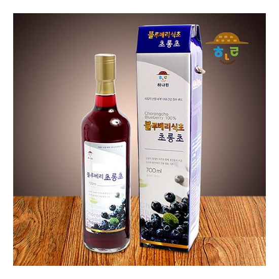 힐링팜영농조합법인 하나린 블루베리식초 초롱초 700ml (1개)